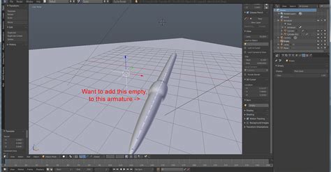 Blender Add Object To Existing Armature