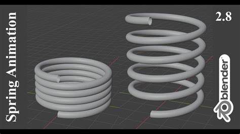 Blender Animation Spring