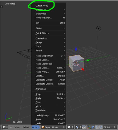 Blender Api Menu