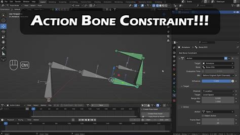 Blender Apply Bone Constraint