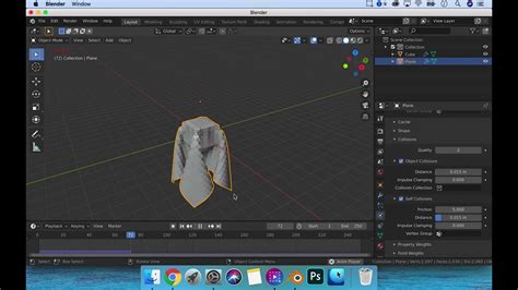 Blender Apply Physics