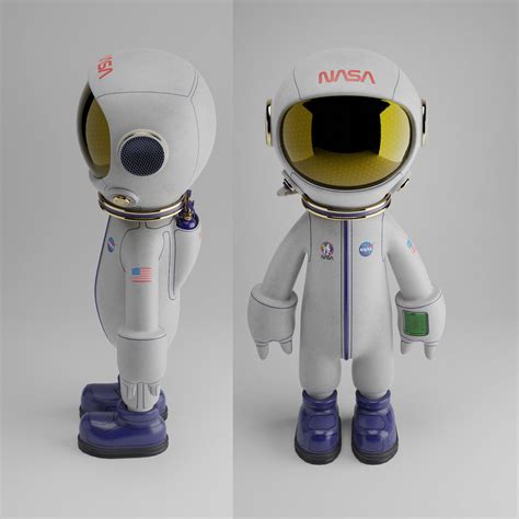 Blender Astronaut Model