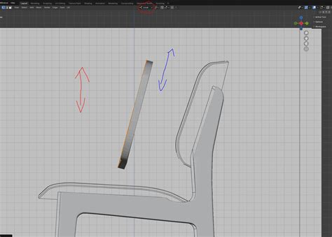 blender axis not working