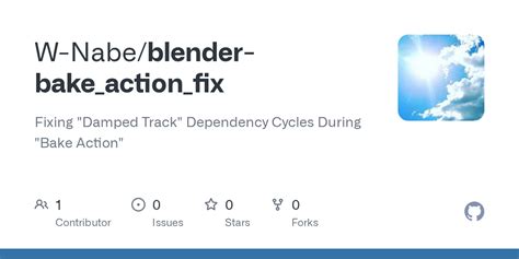 Blender Bake Action Not Working