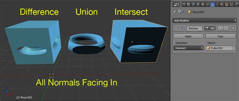 blender boolean difference not working