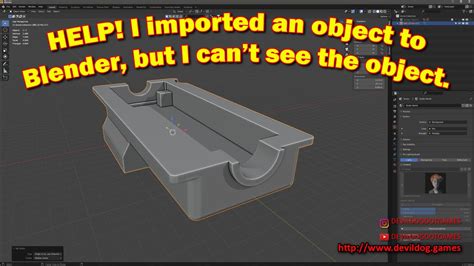 Blender Can T See Object