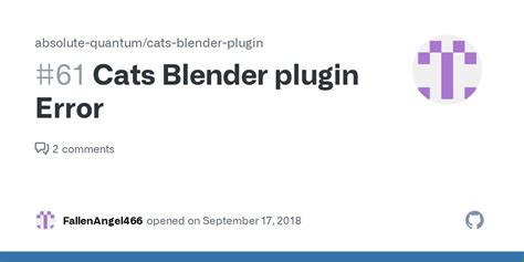 blender cats plugin error