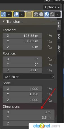 blender change dimensions of multiple objects