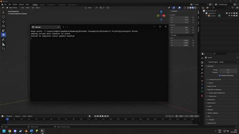 Blender Closes On Startup