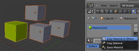 Blender Copy Material