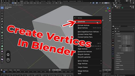Blender Create Vertices