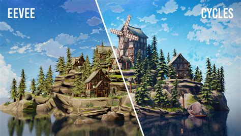 Blender Cycles Vs Eevee