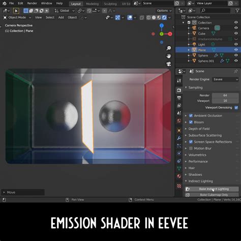 Blender Eevee Emission