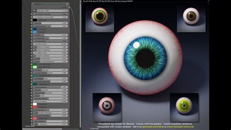 Blender Eye Shader