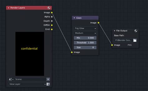 Blender File Output Node Not Saving