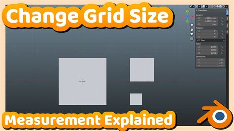 blender grid size
