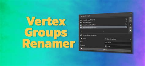 Blender Group Rename