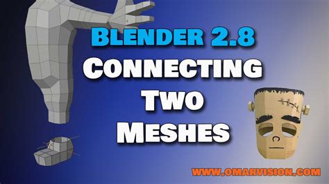 Blender How To Connect Two Meshes