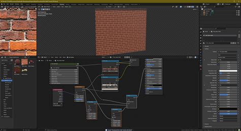 blender how to rotate brick texture