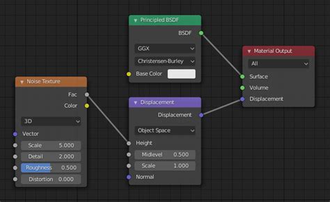 Blender How To Set Displacement Map