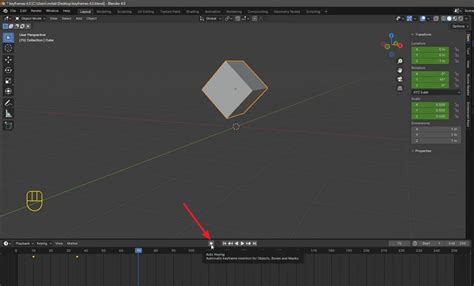 Blender How To Set Keyframes