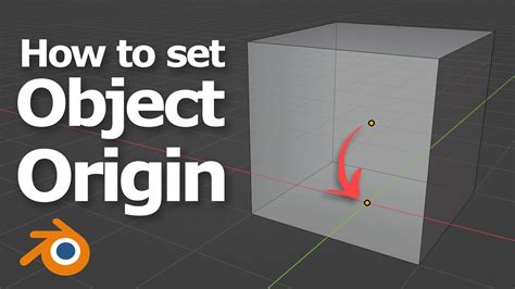 Blender How To Set Origin