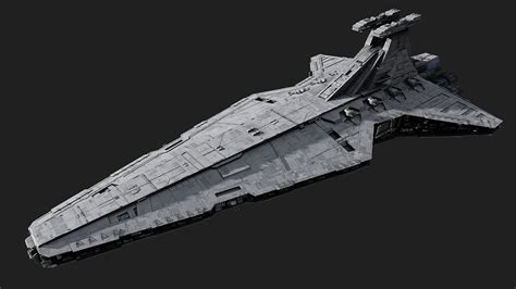 blender imperial star destroyer model