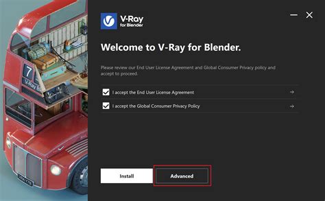 Follow the Blender installation wizard