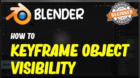 Blender Keyframe Group Visibility