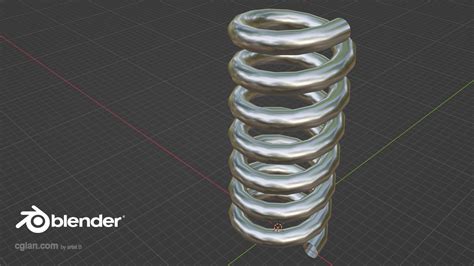 Blender Make A Spring