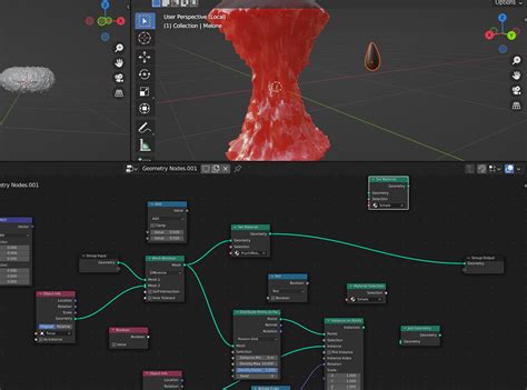 Blender Material Boolean