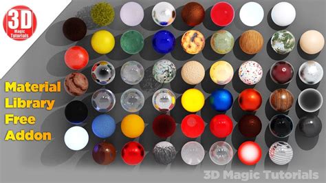 Blender Material Library Addon Free