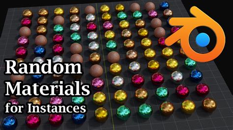Blender Material Random
