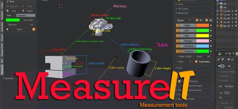 Blender Measureit Tutorial