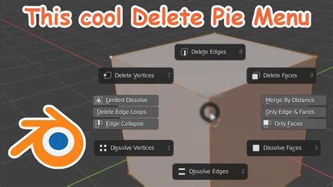 Blender Menu Delete