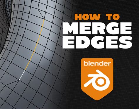 blender merge to edges