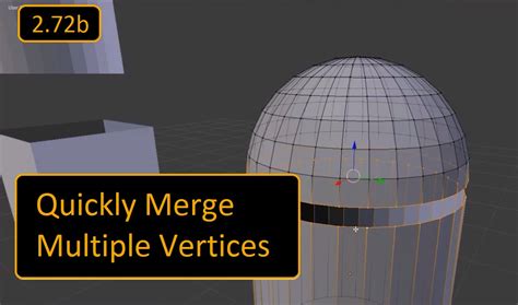 blender merge vertices at same position