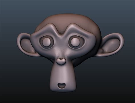 Blender Monkey Head
