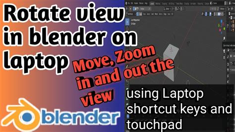 Blender Move The View Not Working
