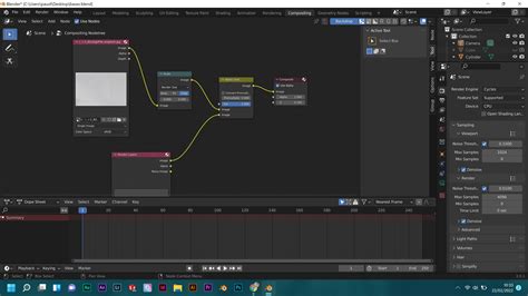 blender not showing background image