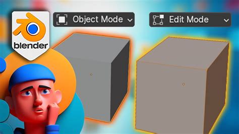 blender object mode vs edit mode