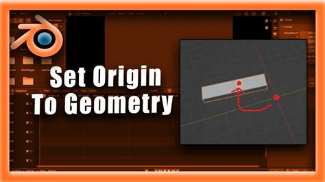 Blender Origin To Geometry