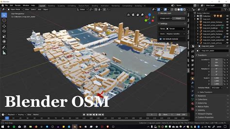 Blender Osm Choose Map