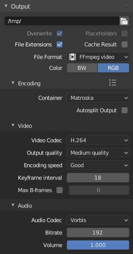 blender output file format