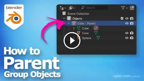 Blender Parent Not Working
