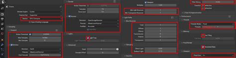 Blender Performance Settings