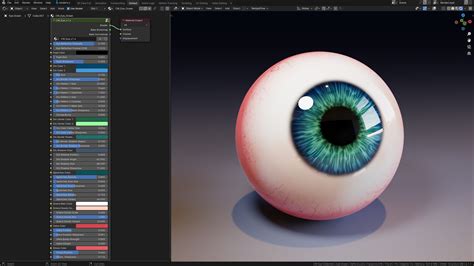 Blender Procedural Eye
