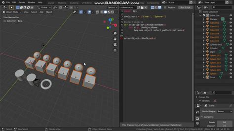 Blender Python Get Object Type