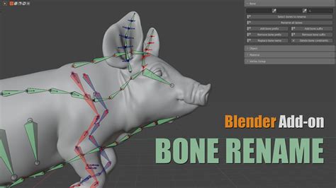 Blender Rename Multiple Bones