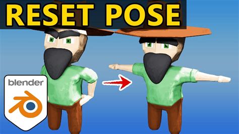 blender reset bone transform